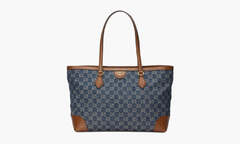 Сумка Gucci Ophidia Tote Canvas Bag "Blue/Brown"