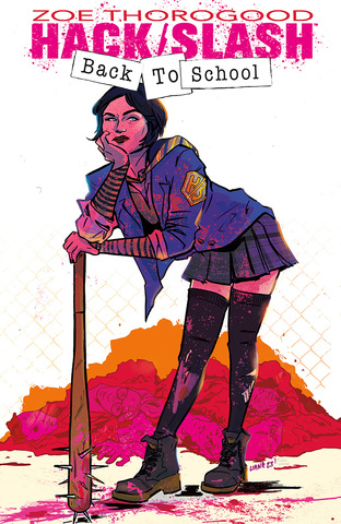 Hack Slash Back To School #4 (Cover B)