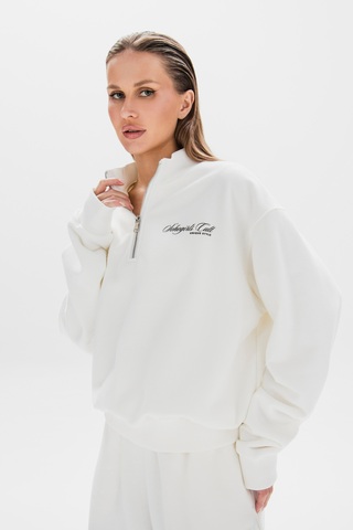 Свитшот ZIPPER BLACK CULT CREAM