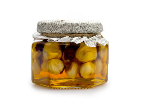 Фундук в меду Столбушино, 120г