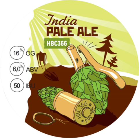 Пиво Knightberg IPA Mono 366 (банка)