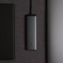 Концентратор Xiaomi MIIIW 7 в 1 Type-C - HDMI/USB 3.0/TF/SD Card Reader/ PD