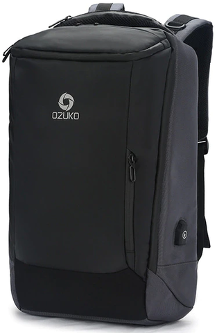 Картинка рюкзак для путешествий Ozuko 9060l Grey - 1