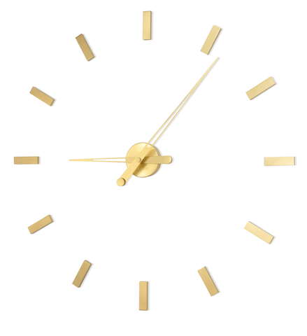 Часы Nomon Tacon 12 Gold, (полированная латунь) D=74см