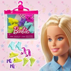 Обувь для кукол Barbie Mattel, набор 5 пар