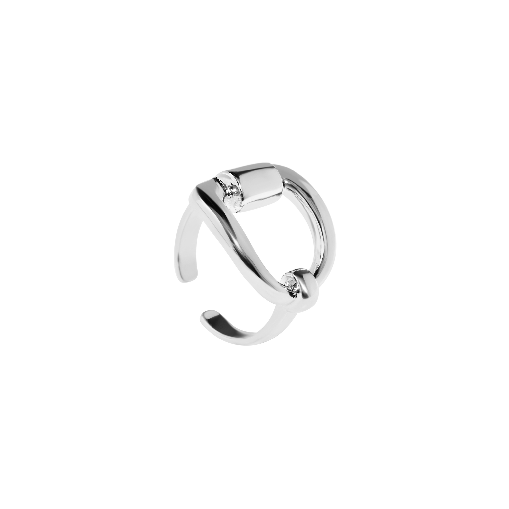 

Кольцо Silver Buckle Ring