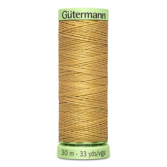 Нить Top Stitch 30/30 м для декоративной отстрочки, Gutermann, 893 бежево-желтый
