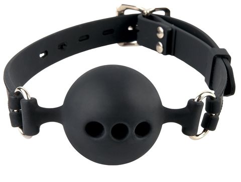 Силиконовый кляп-шар с отверстиями для дыхания Silicone Breathable Ball Gag Small - Pipedream Fetish Fantasy Extreme PD3697-01