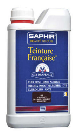 Универсальная краска для кожи Saphir Teinture francaise, 500мл. (12 цветов)