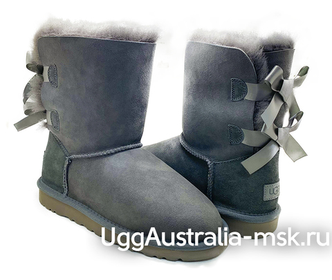 UGG Bailey Bow Grey