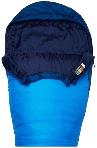 Картинка спальник Marmot Trestles 15 Long Cobalt Blue/Blue Night - 2