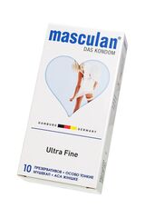 Ультратонкие презервативы Masculan Ultra 2 Fine с обильной смазкой - 10 шт. - 