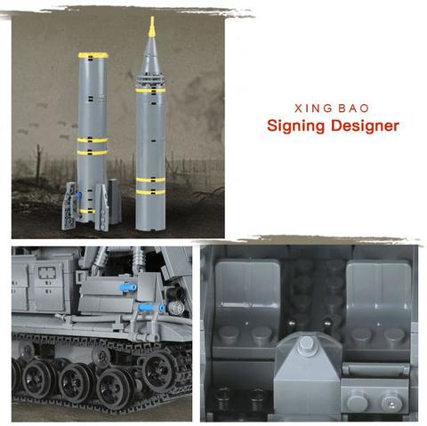Конструктор серия Армия Советский ракетный комплекс с оперативно-тактическими ракетами 8К11