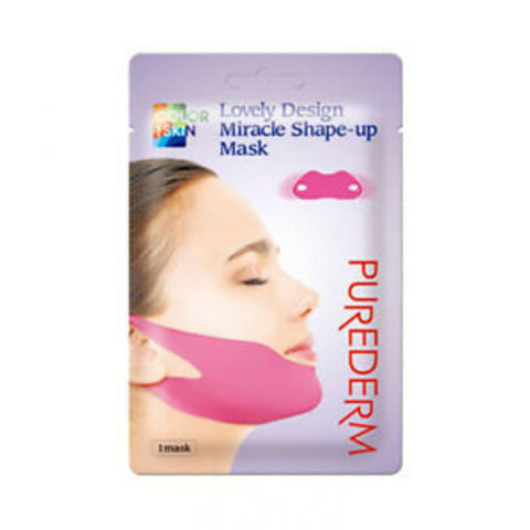 Maska \ Маска \ Mask PUREDERM Lovely Design Miracle Shape-Up Mask 1pcs