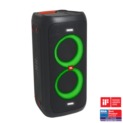 Портативная акустическая система JBL PartyBox 100, Black