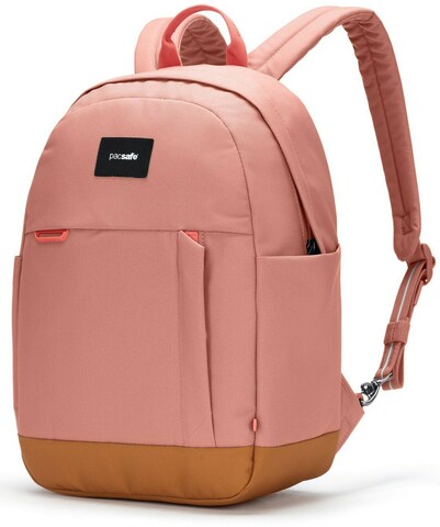 Картинка рюкзак городской Pacsafe GO 15 розовый - 1