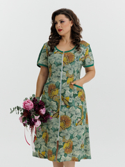 1354В Халат на молнии