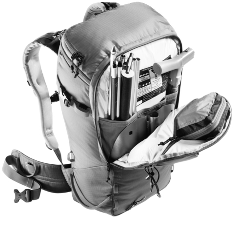 Картинка рюкзак для сноуборда Deuter freerider pro 34+ black - 17