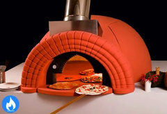 Печь для пиццы на дровах ALFA PIZZA SPECIAL PIZZERIA SFERA 120 (ГАЗ)