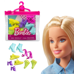 Обувь для кукол Barbie Mattel, набор 5 пар