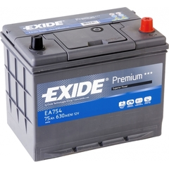 Exide Premium 6CT- 75 ( EA754 / EA755 ) аккумулятор