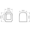 Сиденье для унитаза с микролифтом Vitra S20 77-003-009