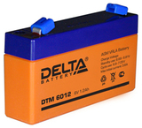 Аккумулятор Delta DTM 6012 ( 6V 1,2Ah / 6В 1,2Ач ) - фотография
