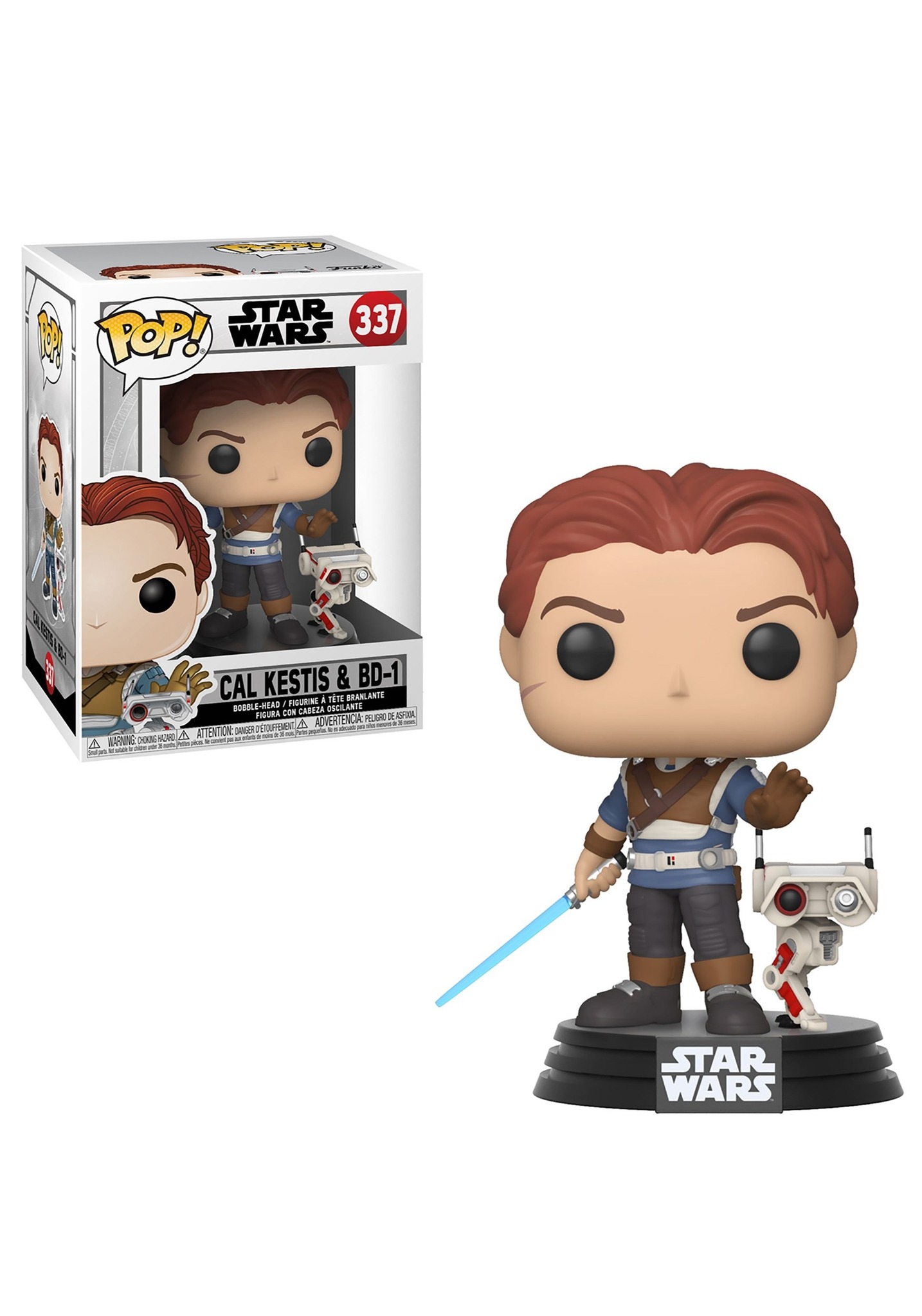 Фигурка FUNKO POP! Star Wars: Jedi Fallen Order: Cal Kestis with BD-1 -  купить по выгодной цене | Funko POP Shop