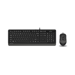 Комплект Клавиатура + Мышь A4Tech Fstyler F1010 Grey
