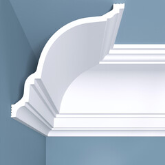 Карниз потолочный К23