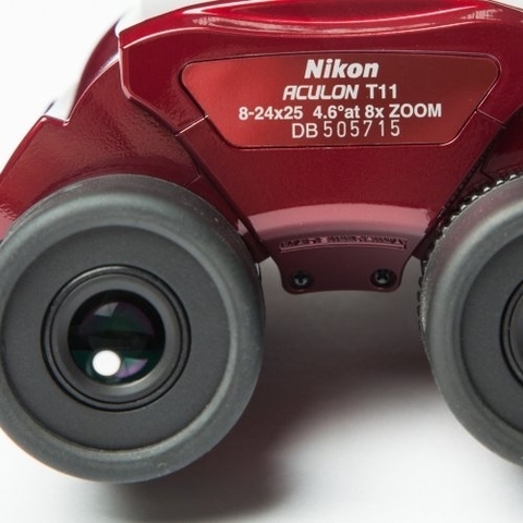 БИНОКЛЬ NIKON ACULON T11 8-24X25 ZOOM КРАСНЫЙ