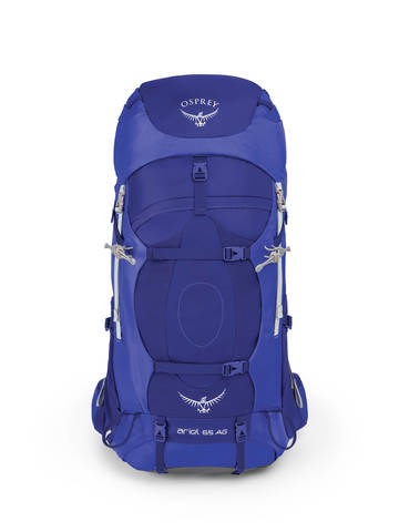 Картинка рюкзак туристический Osprey ariel ag 65 Tidal Blue - 3