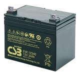 Аккумулятор  CSB EVX12340 ( 12V 34Ah / 12В 34Ач ) - фотография