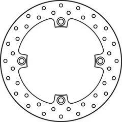 Диск тормозной задний Honda XRV750 Africa Twin / XL1000V Varadero