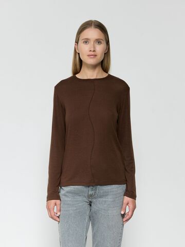 Лонгслив с рельефным швом