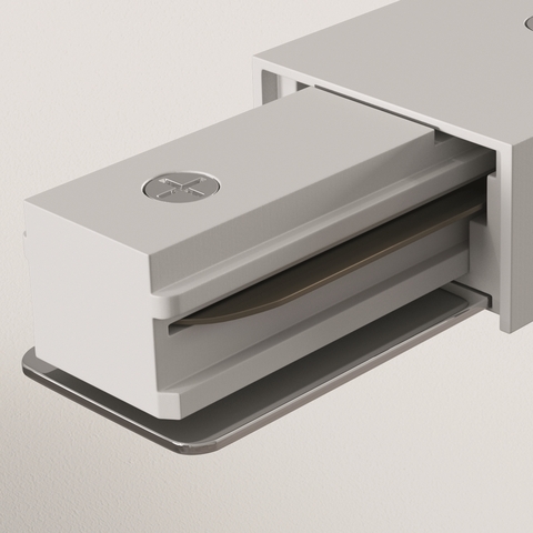 Ввод питания  для однофазного шинопровода  Maytoni Technical TRA001B-11W белый