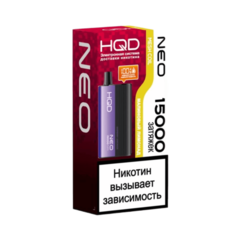 Одноразовая электронная сигарета HQD Neo 15000 - Малиновый Лимонад (15000 затяжек)