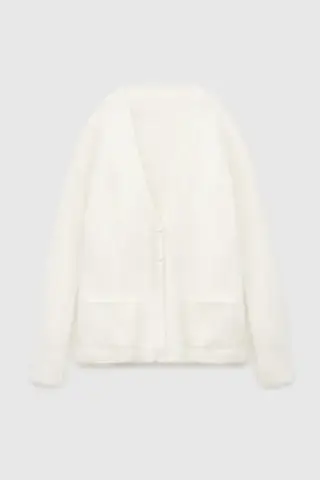 Кардиган из шерсти альпаки