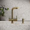 Sancos Foster SC4014ZG Смеситель для кухни с краном для фильтрованной воды, цвет: полированное золото