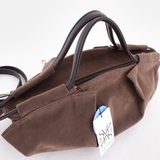 Сумка Саломея 2016 эко-замша шоколад