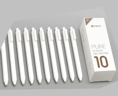 Набор гелевых ручек KACO Pure Gel Ink Pen White (10 шт)