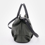 Сумка Саломея 278 македония оливковый + черный