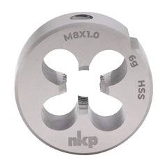 Плашка М 8,0х1,0 DINEN22568 HSS 6g 25х9мм NKP 240081N