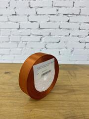 Лента Атласная (2,5 см*22,85м) Золотисто-Карамельный