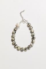 Браслет JOY из далматиновой яшмы