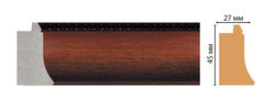 Багет Decomaster FM18-4 45*27*2850мм