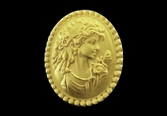 Силиконовый молд камея