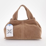 Сумка Саломея 2020 эко-замша песочный