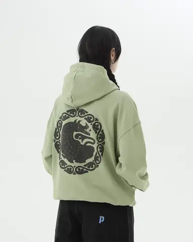 Худи Postaments Dragon полынь