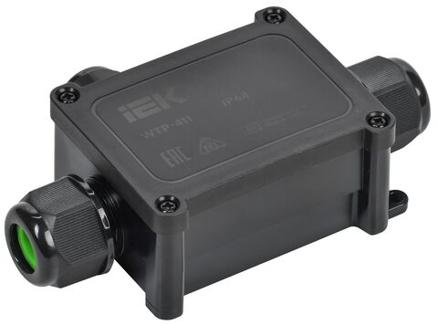 Коробка распред. герметичная WTP-411 3 ввода IP68 IEK